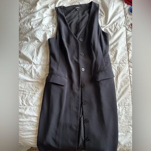 Express button up dress